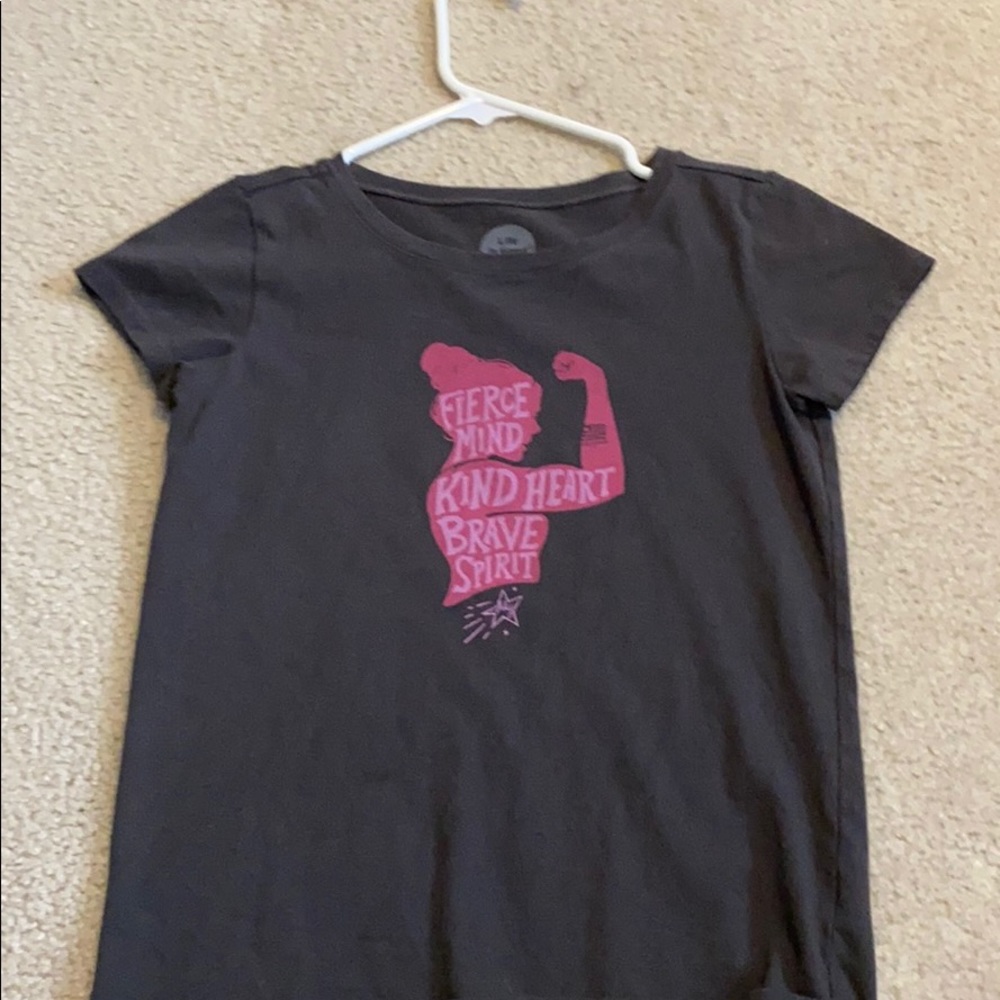 Life is good girls top